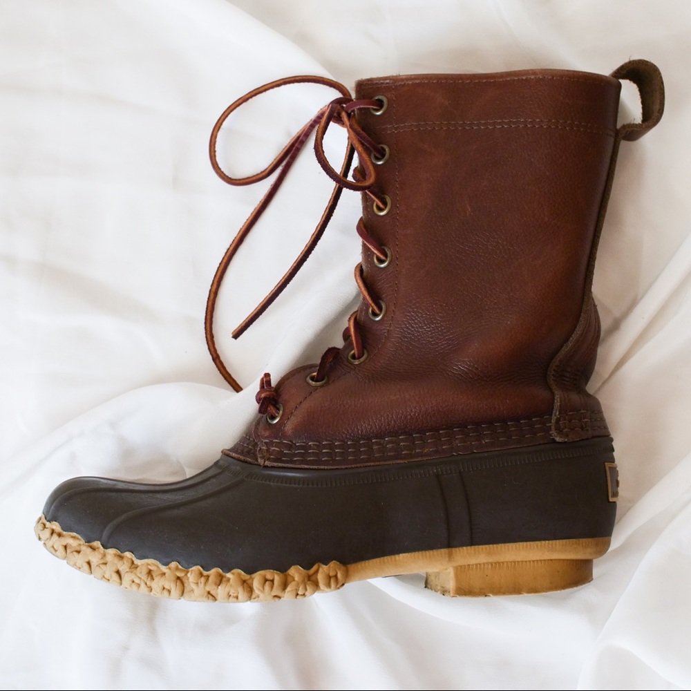 Women’s LL BEAN MAINE HUNTING BOOTS size 7/8